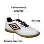 Chuteira Umbro Masculino Branco Futsal
