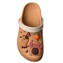 Crocs Grendene Infantil Feminina Marrom Capivara 