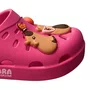 Crocs Grendene Infantil Feminina Rosa Escuro Capivara 