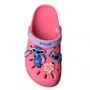 Crocs Grendene Infantil Feminina Rosa Stitch 