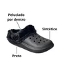 Crocs Moleca Feminina Preto Peluciada
