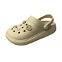 Crocs Molekinha Feminina Infantil Creme Acompanha Acessórios 