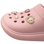 Crocs Molekinha Feminina Infantil Rosa Acompanha Acessórios 