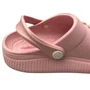 Crocs Molekinha Feminina Infantil Rosa Acompanha Acessórios 