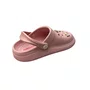 Crocs Molekinha Feminina Infantil Rosa Acompanha Acessórios 