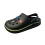 Crocs Molekinho Infantil Masculino Preto Acompanha Acessórios 