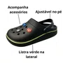 Crocs Molekinho Infantil Masculino Preto Acompanha Acessórios 
