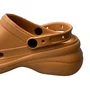 Crocs Nuvem Feminino Caramelo Acompanha Acessórios 