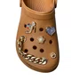 Crocs Nuvem Feminino Caramelo Acompanha Acessórios 