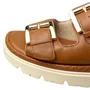 Flat Comfortflex Feminino Toffe Fivelas Douradas 