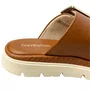 Flat Comfortflex Feminino Toffe Fivelas Douradas 