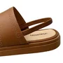 Flat Mississipi Feminina Caramelo Ferragem 