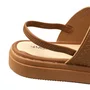 Flat Mississipi Feminina Caramelo Ferragem 