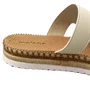 Flat Moleca Feminino Branco Off Texturizada 