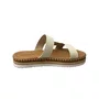 Flat Moleca Feminino Branco Off Texturizada 
