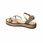 Flat Sua Cia Feminino Areia Ferragem Dourada 