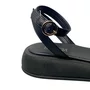 Flat Sua Cia Feminino Preto Ferragens Douradas