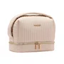 Necessaire Chenson Feminina Nude Fecho Zíper