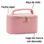 Necessaire Chenson Feminina Rosa Alça Mão
