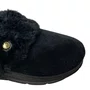Pantufa Pegada Feminina Preto Peluciado 