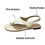 Rasteirinha Beira Rio Feminina Branco Off 