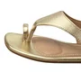 Rasteirinha Beira Rio Feminina Dourado 