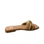 Rasteirinha Moleca Feminina Multi Nude Ferragem Dourada 