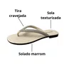 Rasteirinha Via Scarpa Feminina Off White Tira Cravejada 
