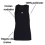 Regata Adidas Feminina Preta 