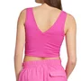 Regata Cropped Adidas Feminino Pink
