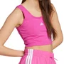 Regata Cropped Adidas Feminino Pink