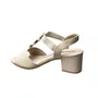 Sandália Comfortflex Feminina Coconut Salto Bloco 