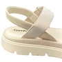 Sandália Comfortflex Feminina Natural Dourado 