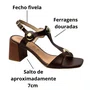 Sandália Feminina Ramarim Stout Couro 