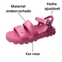 Sandália Grendene Infantil Feminina Rosa Barbie Acompanha Brinde 