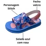 Sandália Grendene Infantil Feminino Azul Acompanha Brinde 