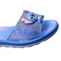 Sandália Grendene Stitch Feminino Azul Glitter 