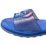Sandália Grendene Stitch Feminino Azul Glitter 