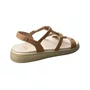 Sandália Mini Sua Cia Infantil Feminina Nude Fecho Fivela 