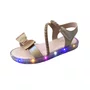 Sandália Mini Sua Cia Infantil Feminina Rosa Ballet Luzes Led