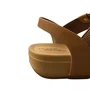 Sandália Modare Feminina Camel Tira Elástica 