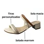 Sandália Moleca Feminina Branco Off 