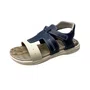 Sandália Molekinho Infantil Masculino Marinho Fecho Velcro