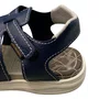 Sandália Molekinho Infantil Masculino Marinho Fecho Velcro