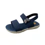 Sandália Molekinho Infantil Masculino Marinho Fecho Velcro 