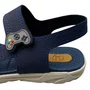 Sandália Molekinho Infantil Masculino Marinho Fecho Velcro 