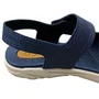 Sandália Molekinho Infantil Masculino Marinho Fecho Velcro 