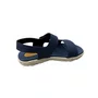 Sandália Molekinho Infantil Masculino Marinho Fecho Velcro 