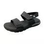 Sandália Molekinho Infantil Masculino Preto Fecho Velcro