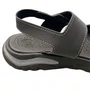 Sandália Molekinho Infantil Masculino Preto Fecho Velcro